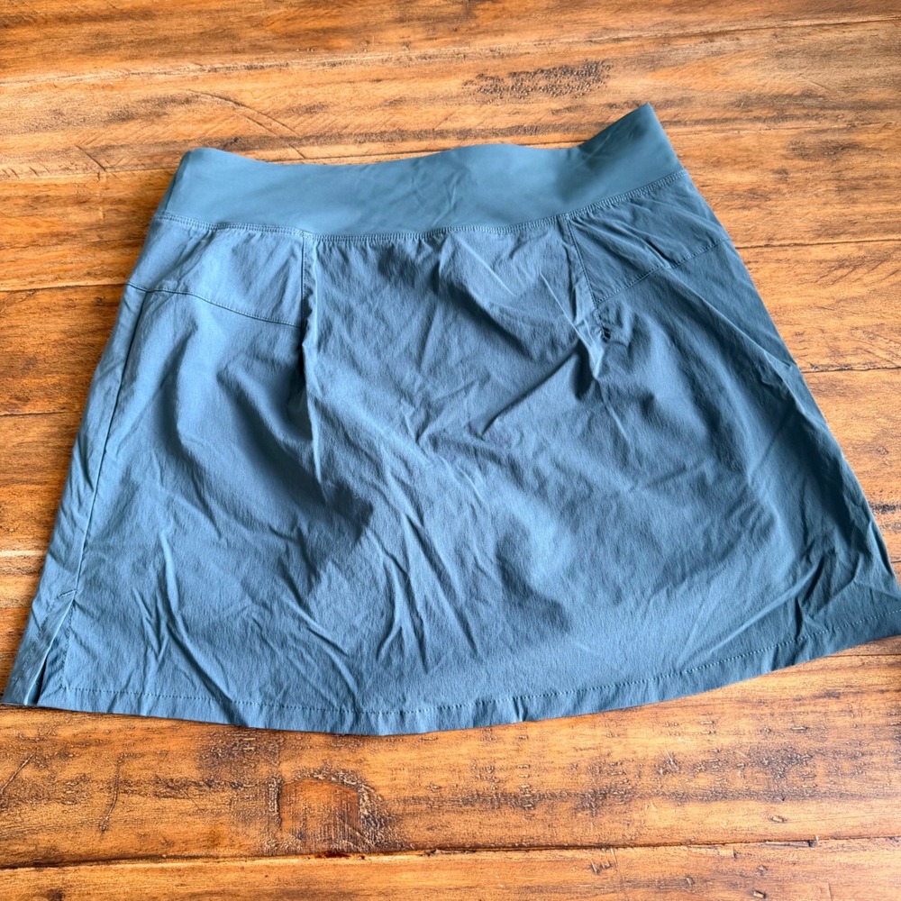 Arcteryx Womens Skort Blue Green Athletic Hiking Skirt XS Gorpcore Athleisure - Picture 7 of 12